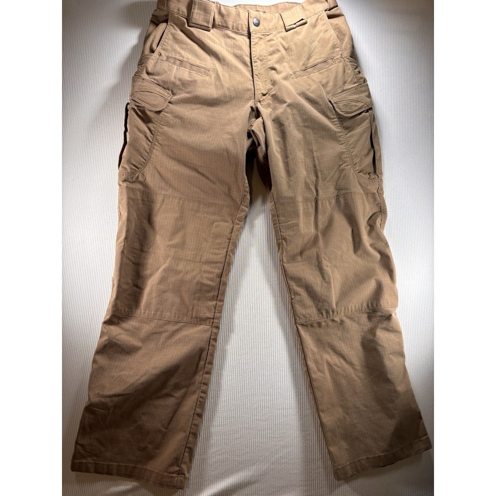 5.11 Tactical Men's Stryke Cargo Utility Style Pants - Tan 32X30 Double Knee